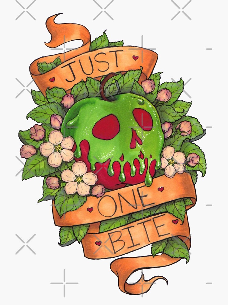 Just One Bite Sticker for Sale by Redhead-K
