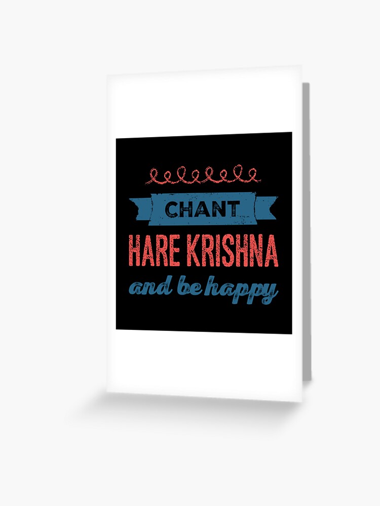 Hare Krishna Mahamantra Sticker for Sale by Mandala108