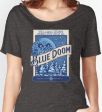 Camiseta ancha para mujer Blue Doom