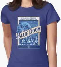 Blue Doom Women's Fitted T-Shirt