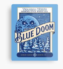 Blue Doom Metal Print