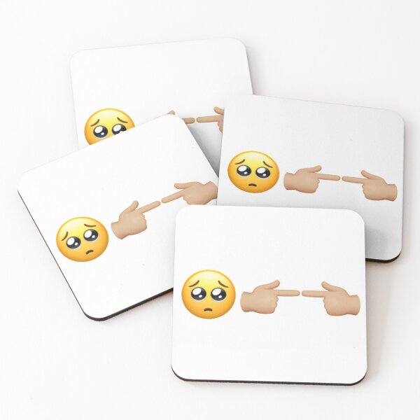 Item preview, tiktok shy emoji meme designed and sold by katelynstum.