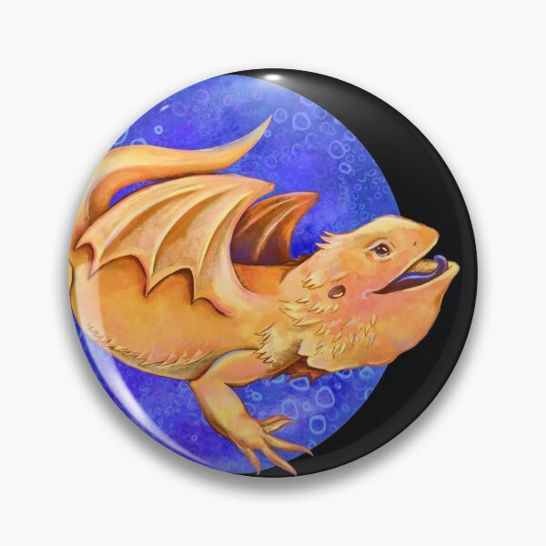 Item preview, Winged Bearded Dragon  designed and sold by AndreaKimbleArt.
