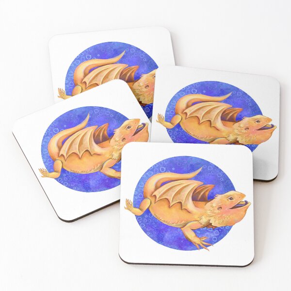 Item preview, Winged Bearded Dragon  designed and sold by AndreaKimbleArt.