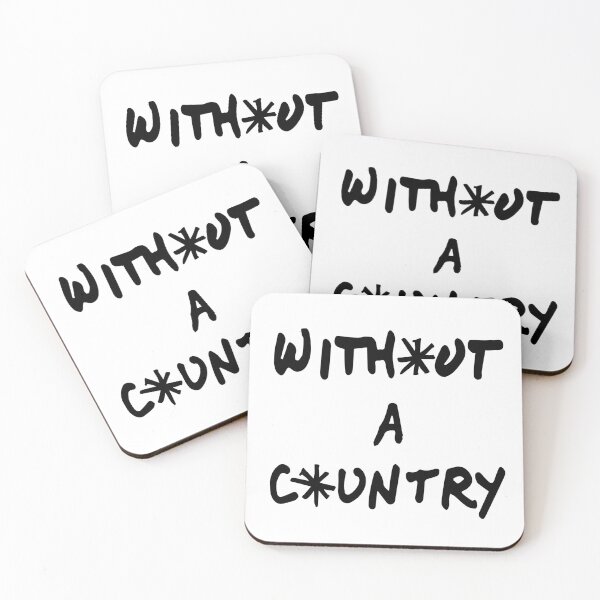 Item preview, Kurt Vonnegut, A Man Without a Country (black) designed and sold by Bernat Comes.