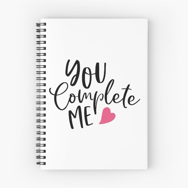 Item preview, You Complete Me, Valentines Gifts, Sweet Gift Ideas designed and sold by coilsandglory.
