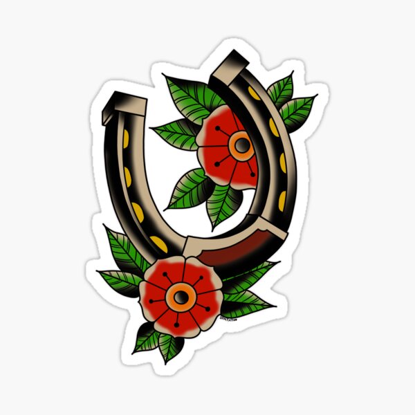 Item preview, Good luck horseshoe designed and sold by dtmtattoo.