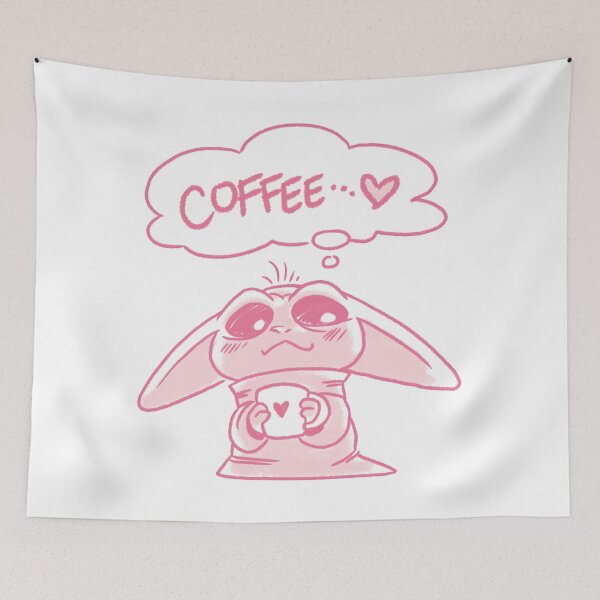 Item preview, Baby Yoddle (wants and loves COFFEE) designed and sold by kickgirl.