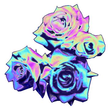 Artwork thumbnail, Iridescent Bouquet by dinaaaaaah
