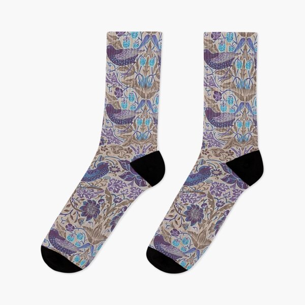 Item preview, William Morris Strawberry Thief (Inverted Colours) designed and sold by thomasjgaulton.