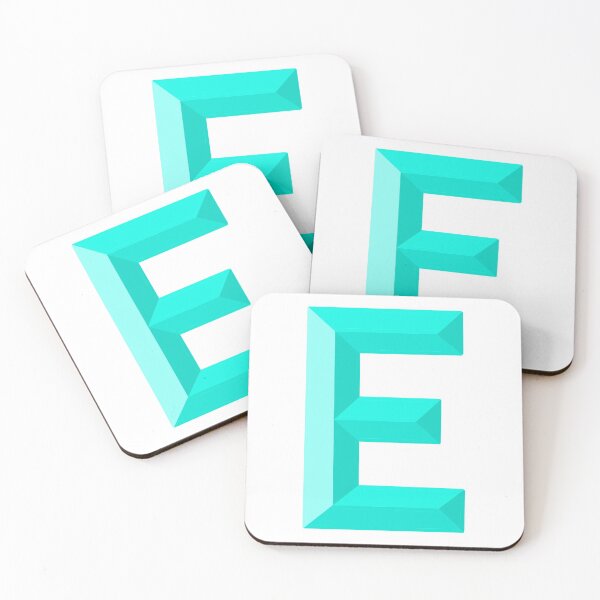 Item preview, Bevel Letter "E" designed and sold by isacaste.