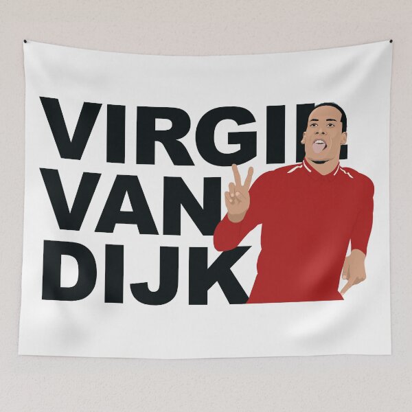 Item preview, Virgil Van Dijk (Black) designed and sold by g-l-o-w-e.