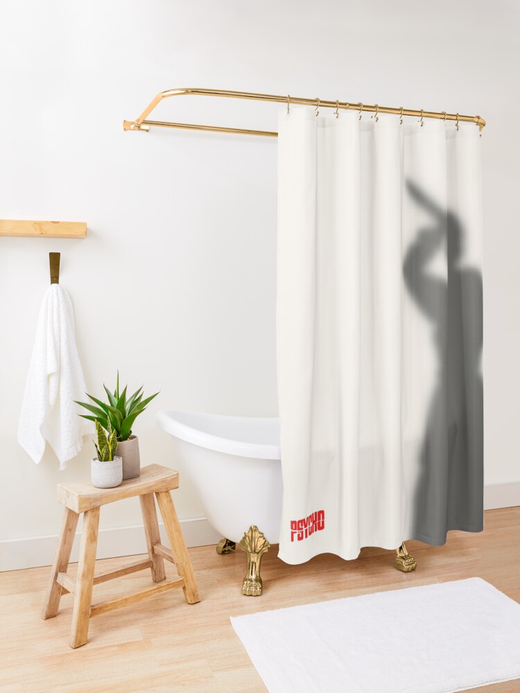 Disover Psycho Shower Shower Curtain