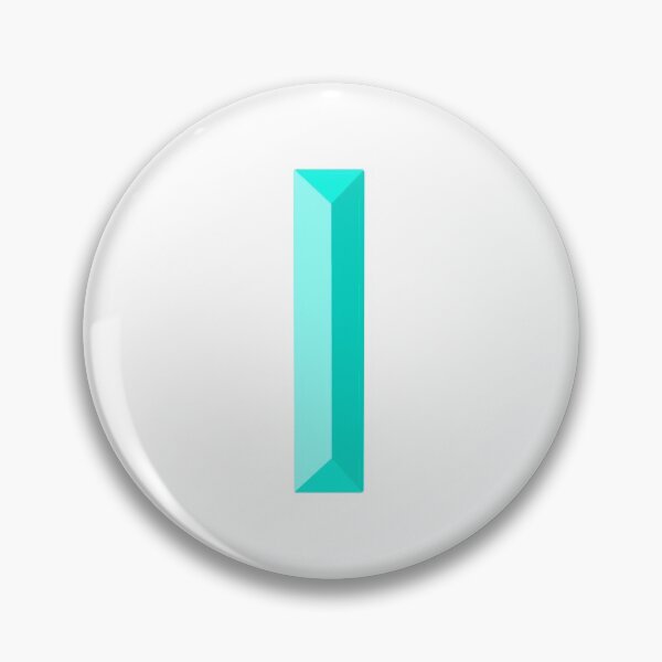 Item preview, Bevel Letter "I" designed and sold by isacaste.