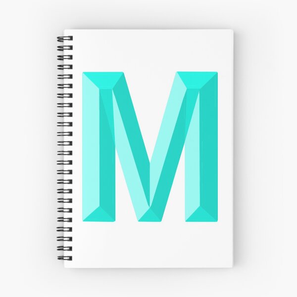 Item preview, Bevel Letter "M" designed and sold by isacaste.