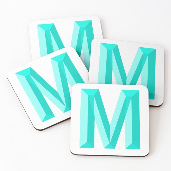 Item preview, Bevel Letter "M" designed and sold by isacaste.