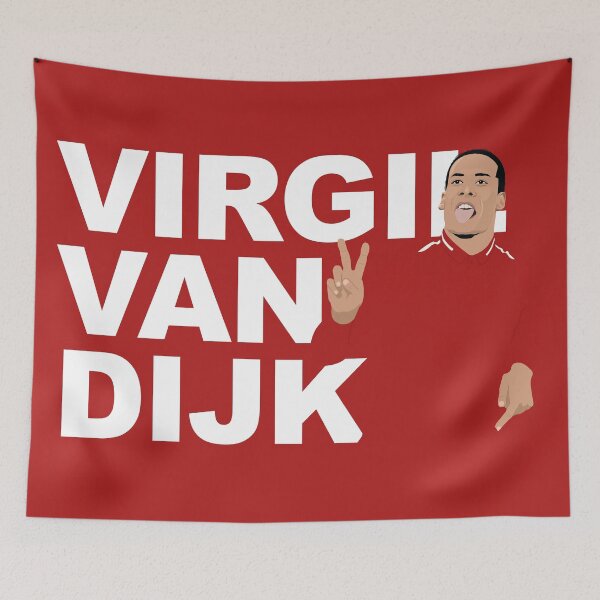 Item preview, Virgil Van Dijk (White) designed and sold by g-l-o-w-e.