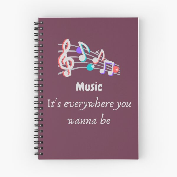 Item preview, Classic Music Stave with Inspirational Quote designed and sold by RueChiedza.