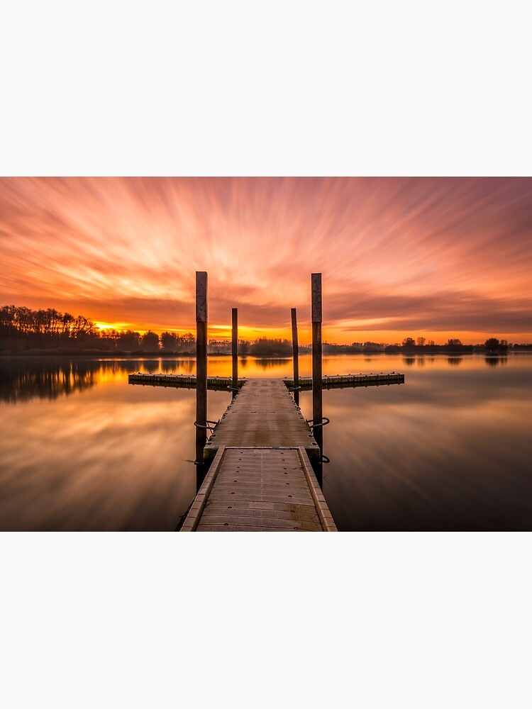 Sunrise at "Schulensmeer" in Lummen, Belgium by bertbeckers
