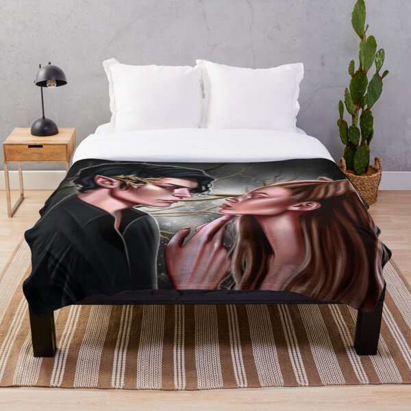 The Cruel Prince - Cardan and Jude Throw Blanket