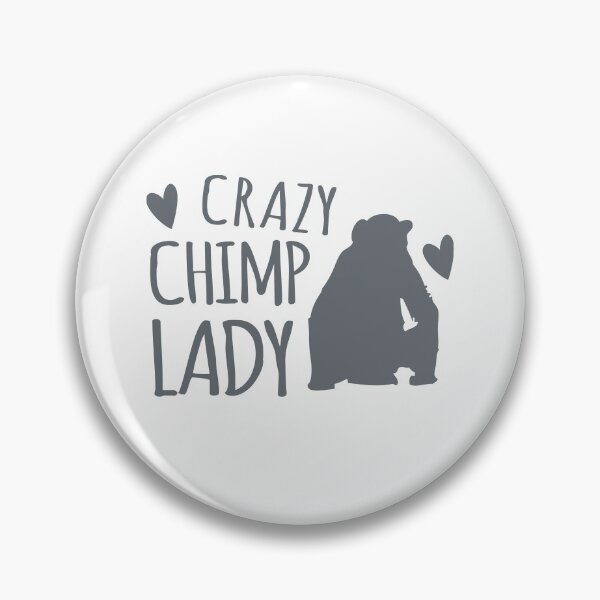 Item preview, Crazy chimp lady designed and sold by jazzydevil.