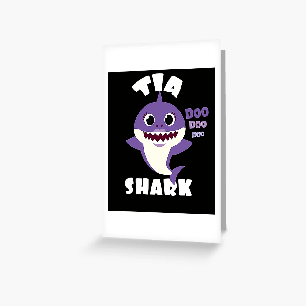 Tia Shark Gift Cute Baby Shark Design Matching Family Set Doo Doo