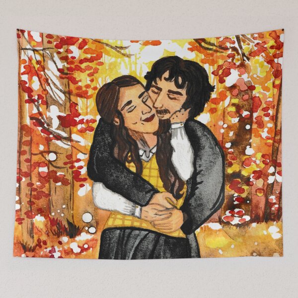 Item preview, Little Women: Jo and Friedrich Autumn Splendor  designed and sold by Niina  Niskanen.