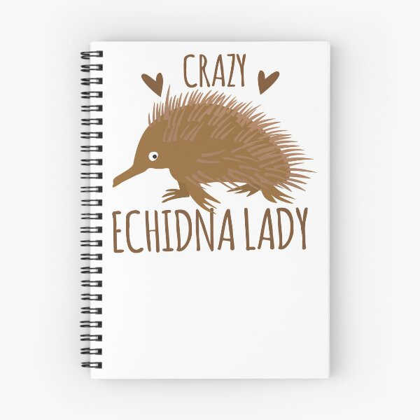 Item preview, Crazy Echidna lady designed and sold by jazzydevil.