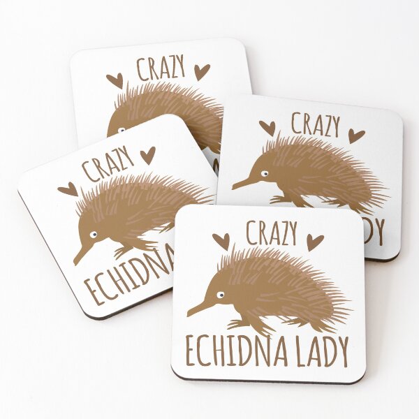 Item preview, Crazy Echidna lady designed and sold by jazzydevil.