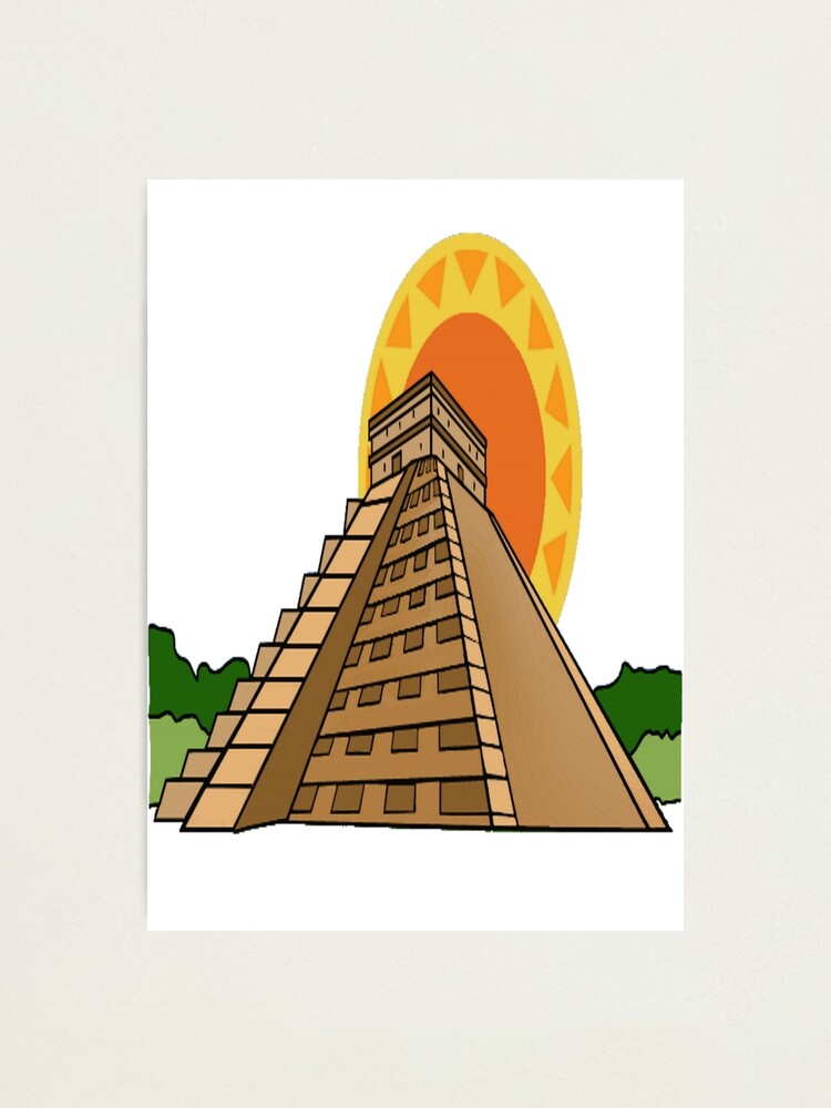 Lámina fotográfica «Pirámide del Sol Teotihuacan» de KyrillosVI | Redbubble
