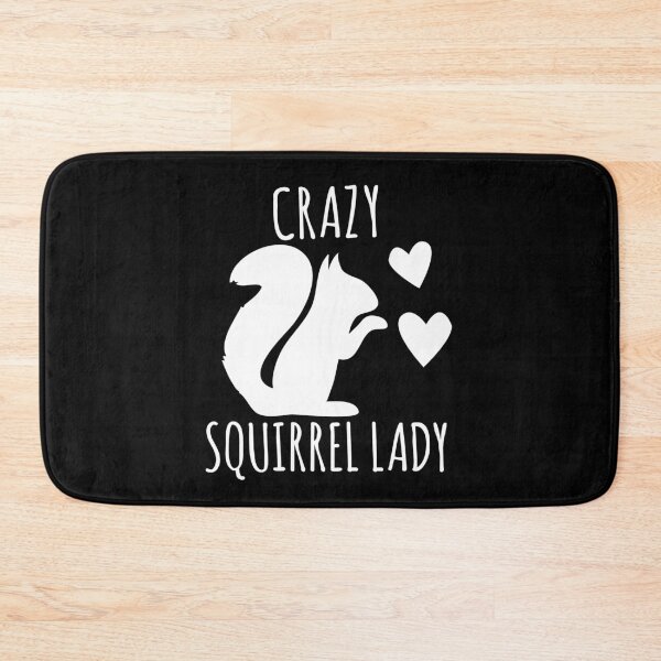 Item preview,  Crazy Squirrel Lady white designed and sold by jazzydevil.