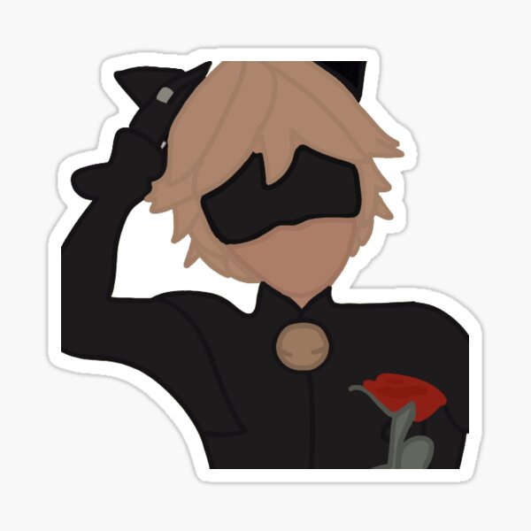 Chat Noir Stickers Redbubble