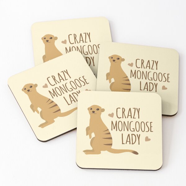 Item preview, Crazy mongoose lady designed and sold by jazzydevil.