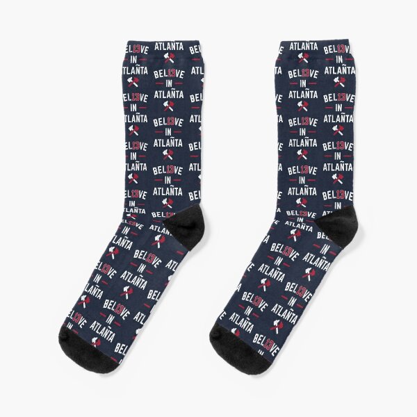 Buy MLB Atlanta Braves Mixed Up Crew Socks - L at Ubuy Russia