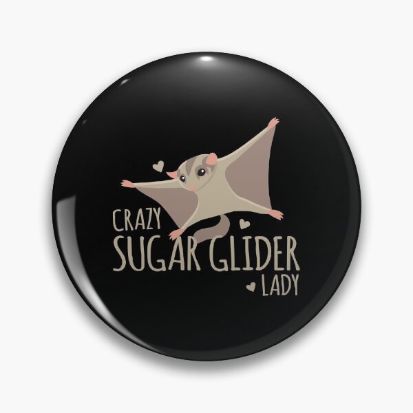 Item preview, Crazy Sugar Glider lady designed and sold by jazzydevil.