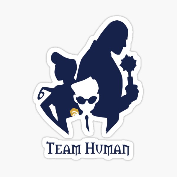 Item preview, Team Human designed and sold by iesnoth.