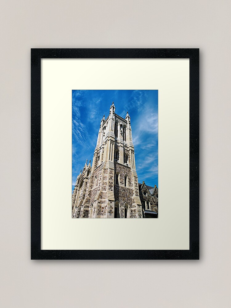 Alternate view of "City of Churches" Framed Art Print