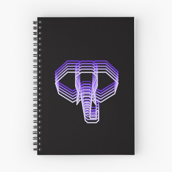 Item preview, Purple Violet Indigo Rainbow Elephant Pet Funny Happy Sarcastic Cute Inspirational Spiritual Animal Birthday Gift designed and sold by EpsilonEridani.