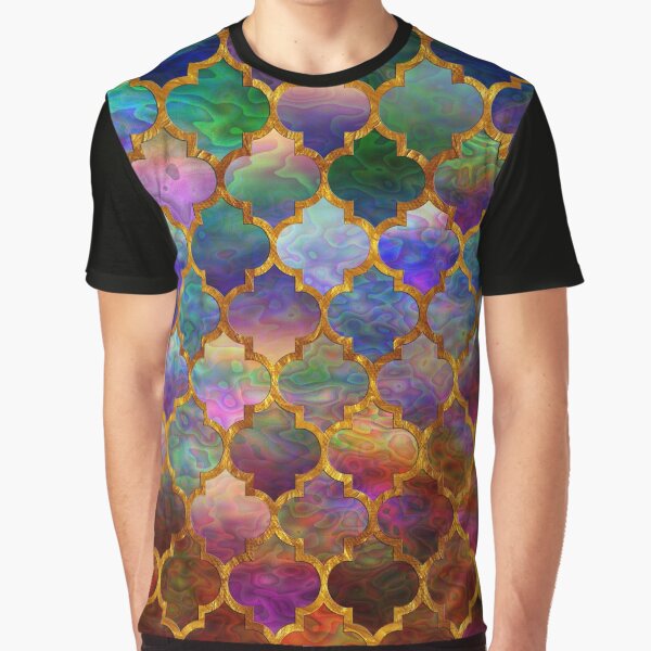 Arabic moroccan mosaic pattern Graphic T-Shirt