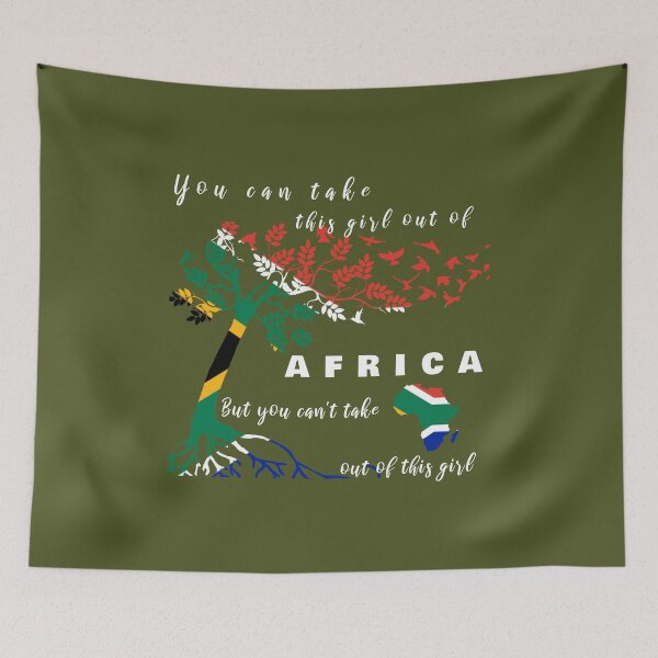 Item preview, You can take this girl out of Africa, But you can not take Africa out of this girl designed and sold by HippyTees.