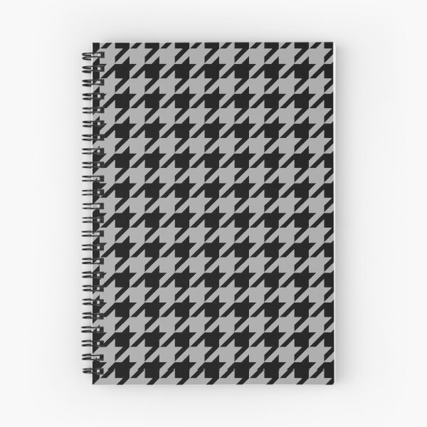 Item preview, houndstooth david jones black and white pattern designed and sold by MilkAnna.