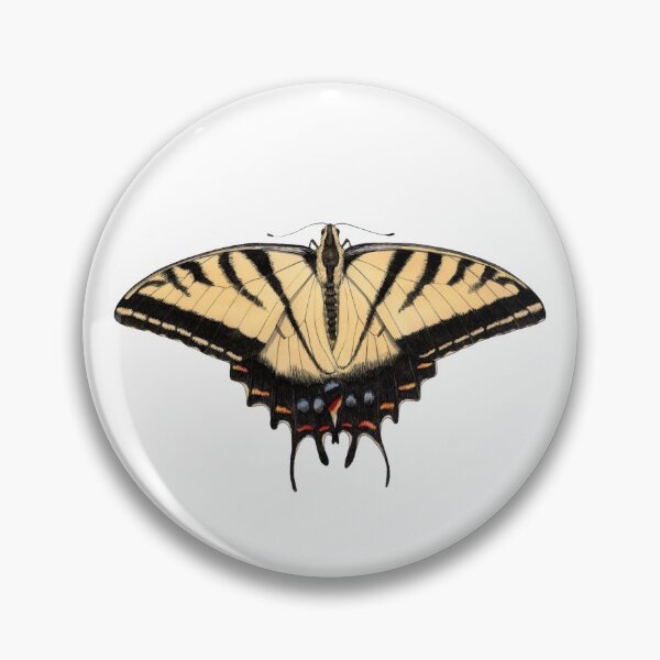 Item preview, Two-tailed Swallowtail (Papilio multicaudata) designed and sold by JadaFitch.