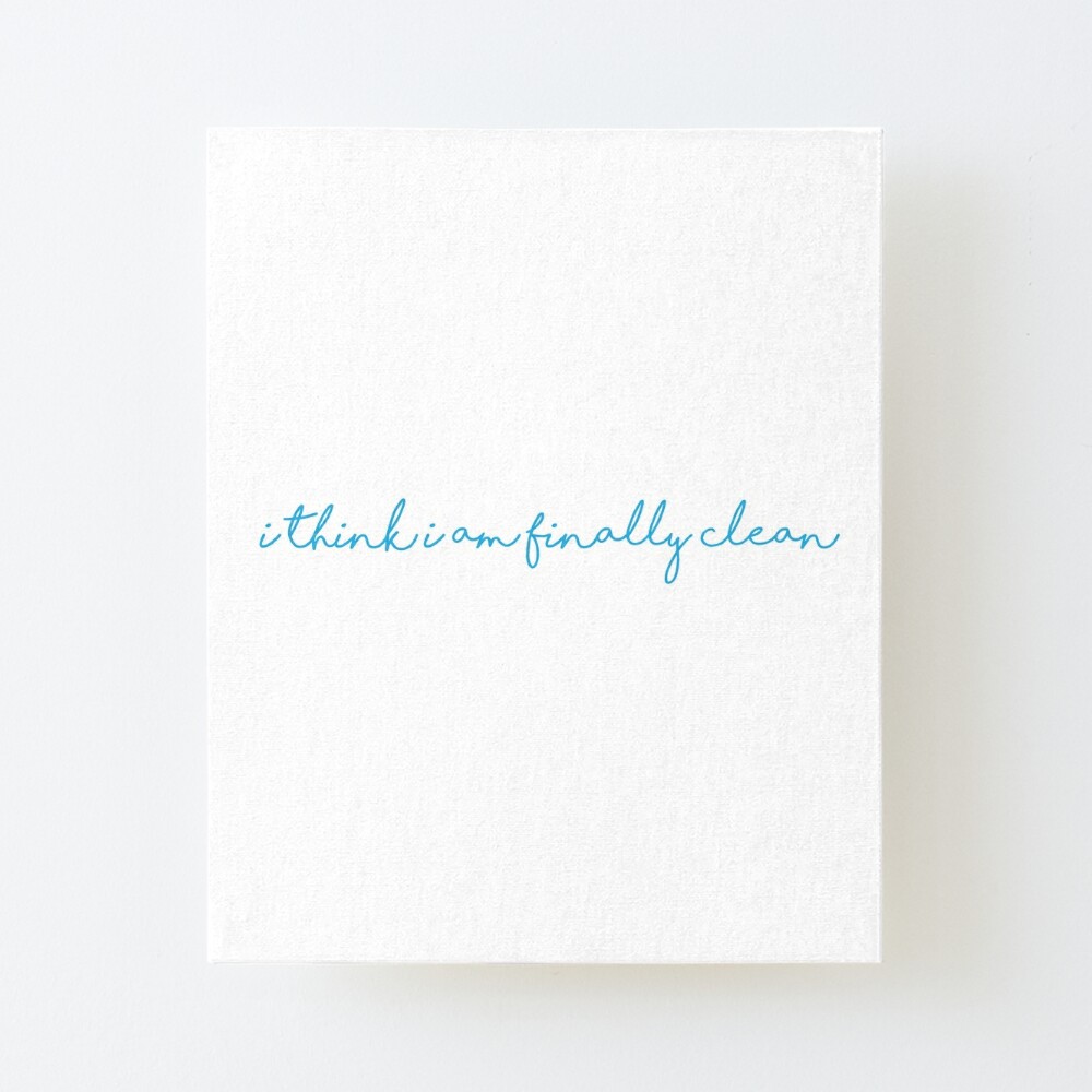 Clean” lyrics Taylor Swift  Greeting Card for Sale by Izabellebrown