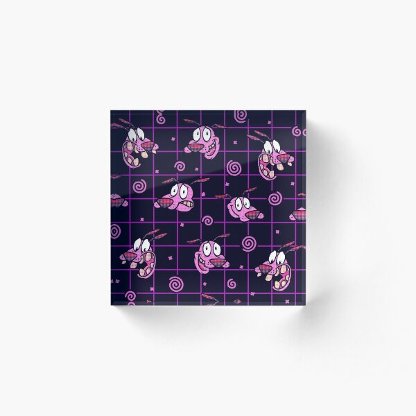 Courage Pattern Acrylic Block