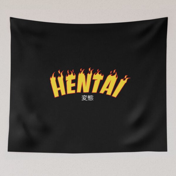 Item preview, Hentai Thrasher on Black designed and sold by Crapt.