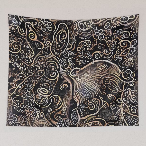 Item preview, Black and Gold Baby Donkey designed and sold by Vikingstaad.