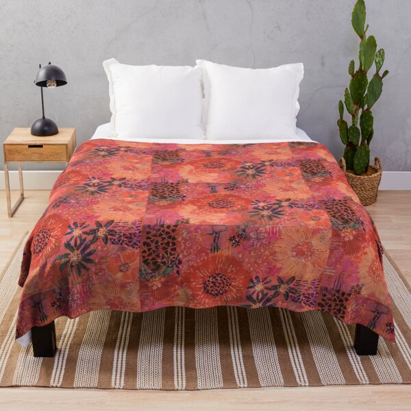 Item preview, Rich, Red and Ravishing -florals designed and sold by Bright Ink  Studios.
