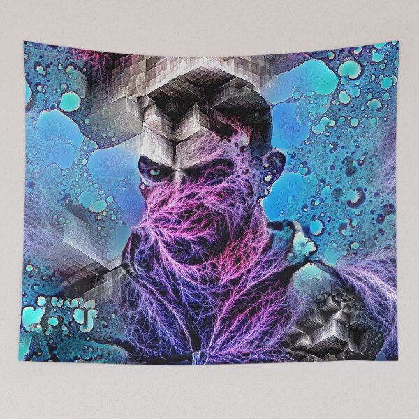 Item preview, Psychedelic Sci Fi Reshala designed and sold by Vikingstaad.