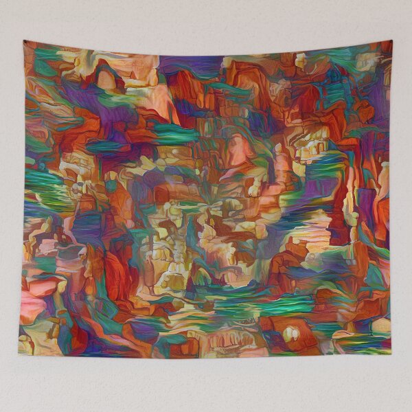 Item preview, Abstract Oil Painting Colors designed and sold by Vikingstaad.
