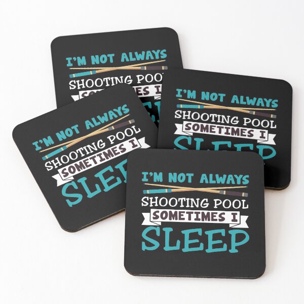 Item preview, Sometimes I Sleep Funny Shooting Pool Billiards  designed and sold by tshirtexpressiv.